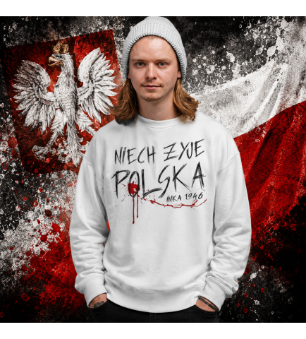 Bluza NIECH ŻYJE POLSKA